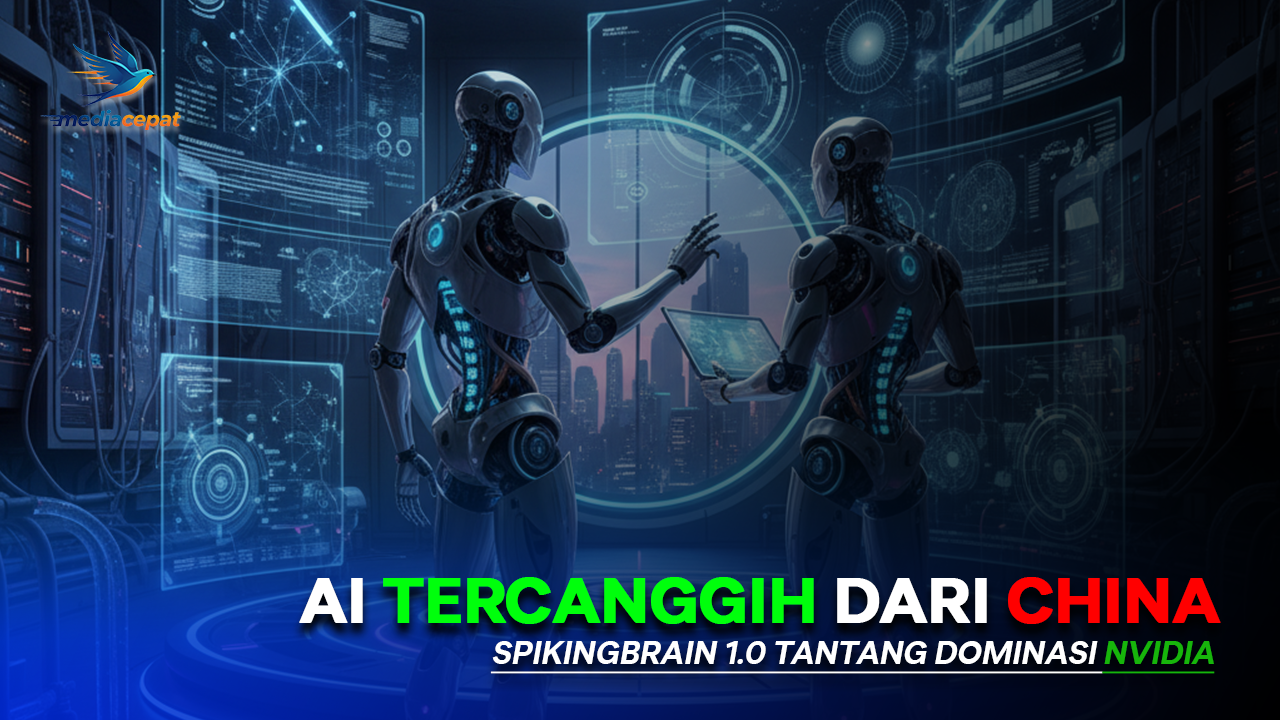 SpikingBrain 1.0: AI Baru China Mirip Otak Manusia, Tantang Dominasi Nvidia