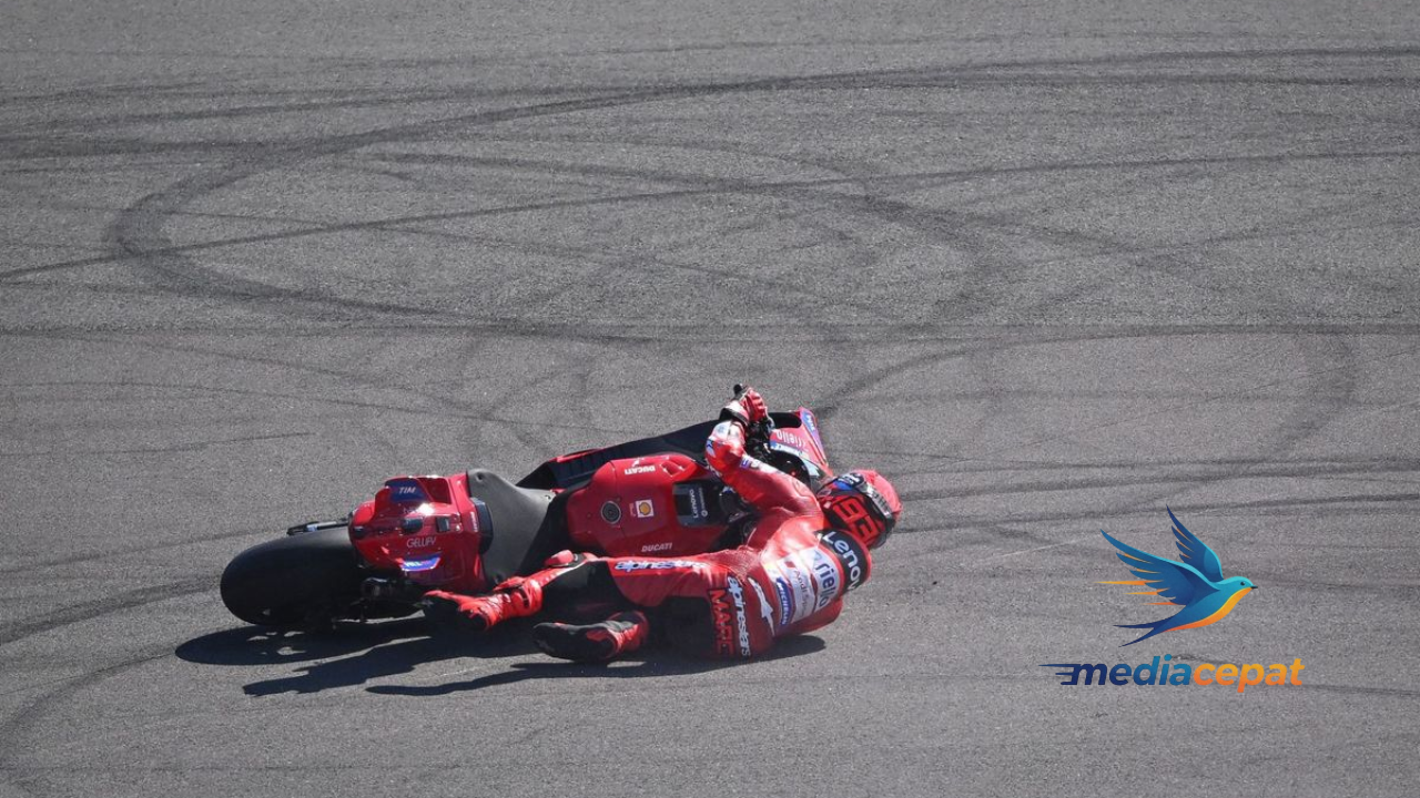 Kronologi Lengkap Kecelakaan Marquez di Mandalika